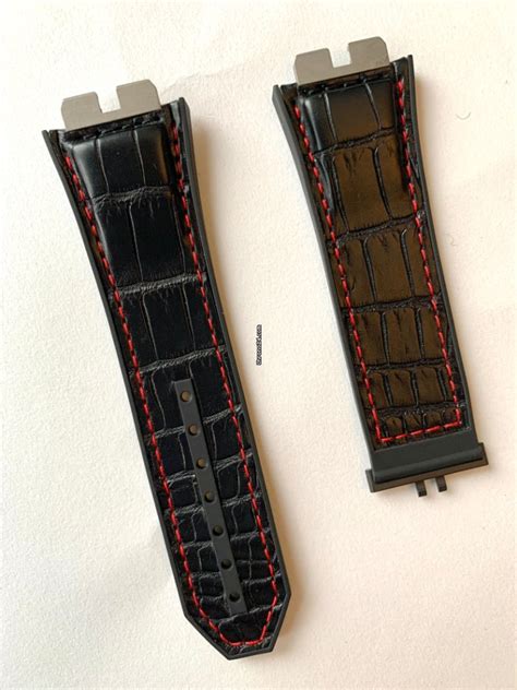 hublot armband 22mm geschraubt braun|hublot watch straps.